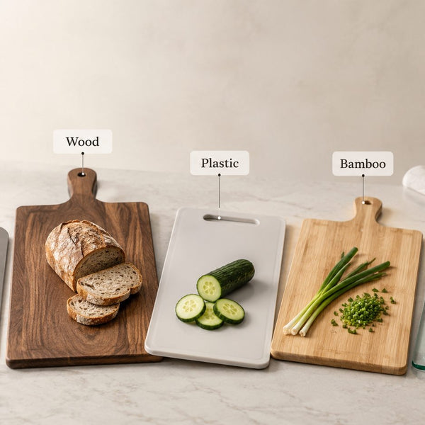 Cutting Board Materials Compared: Titanium, Wood, Plastic, Bamboo, and Glass