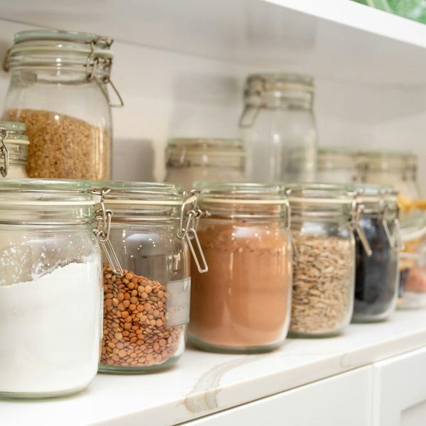 Sustainable Pantry Design with Glass Containers & Zero Waste Tips