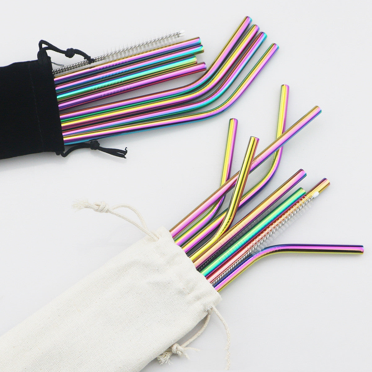 Stainless Steel Color Metal Straws