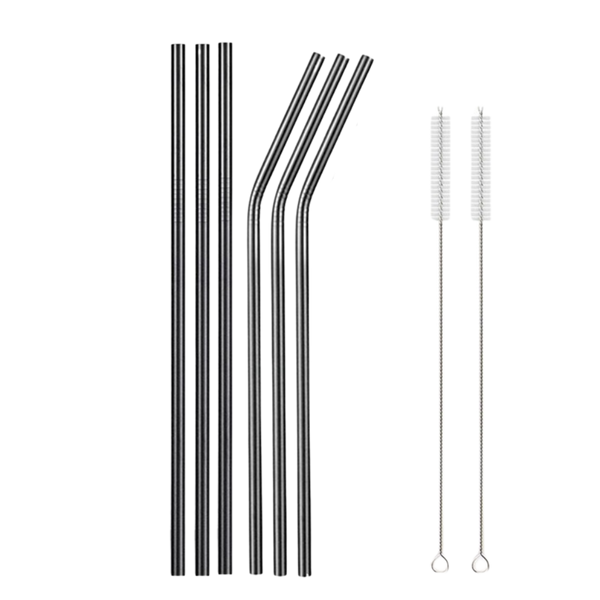 Stainless Steel Color Metal Straws