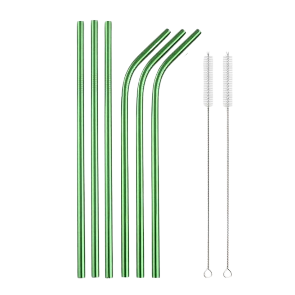 Stainless Steel Color Metal Straws