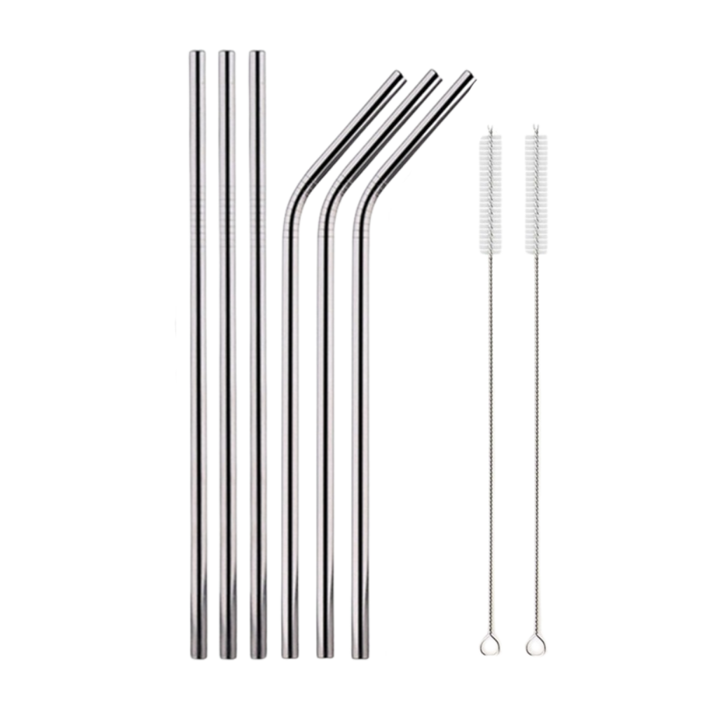 Stainless Steel Color Metal Straws