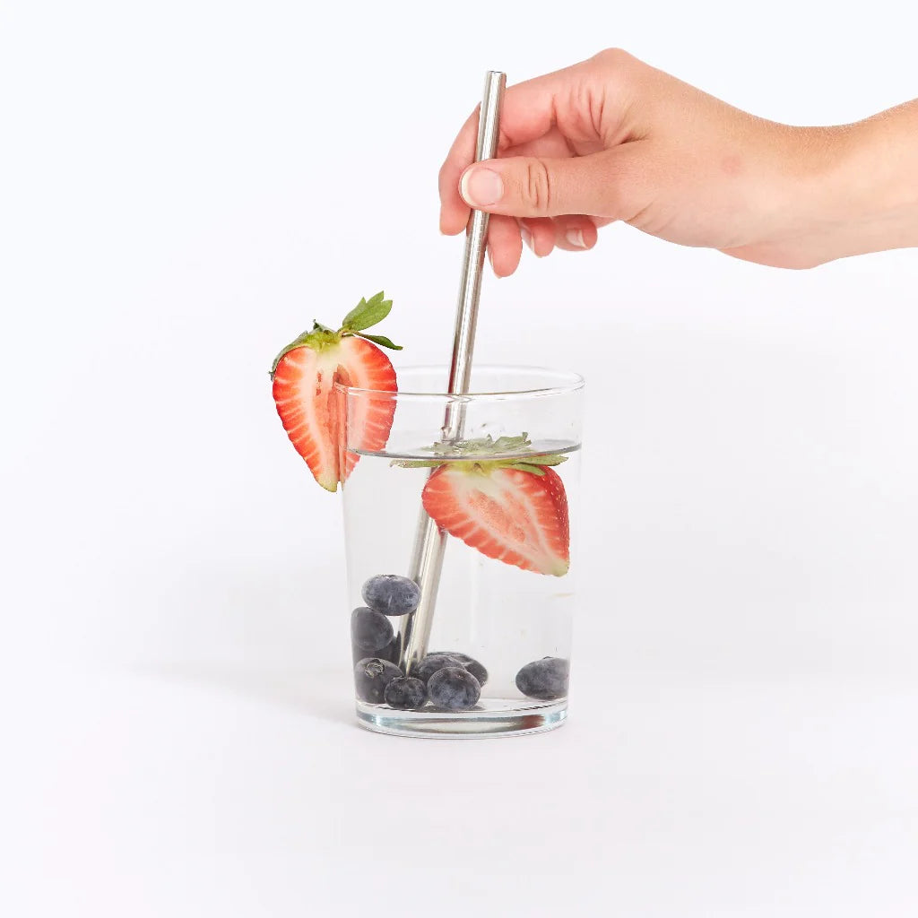 Stainless Steel Color Metal Straws